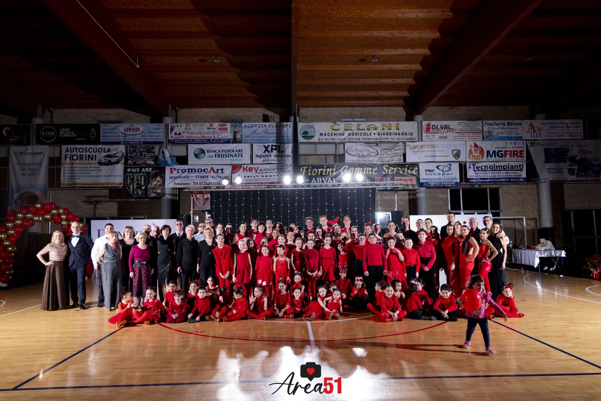 La famiglia danzante di Dance Sport landia